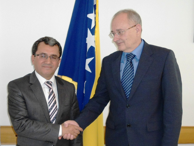Predsjedavajući Predstavničkog doma dr. Božo Ljubić razgovarao s ambasadorom Turske